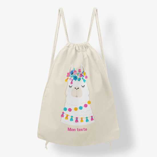 Mochila personalizada - Perro colorear