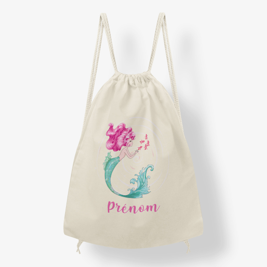 Mochila personalizada - Sirena