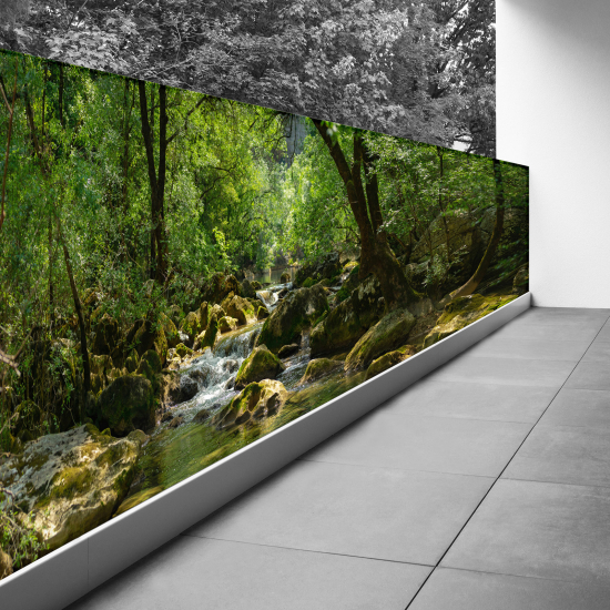 Pantalla de privacidad para balcón - 110x357 cm - Río