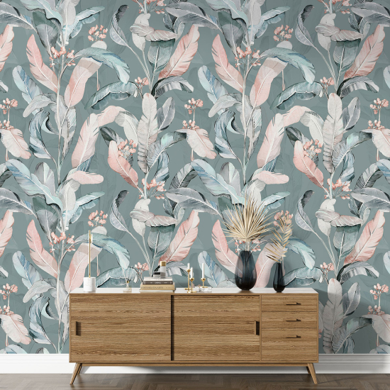 Papel pintado con motivos XL - Motivo botánico