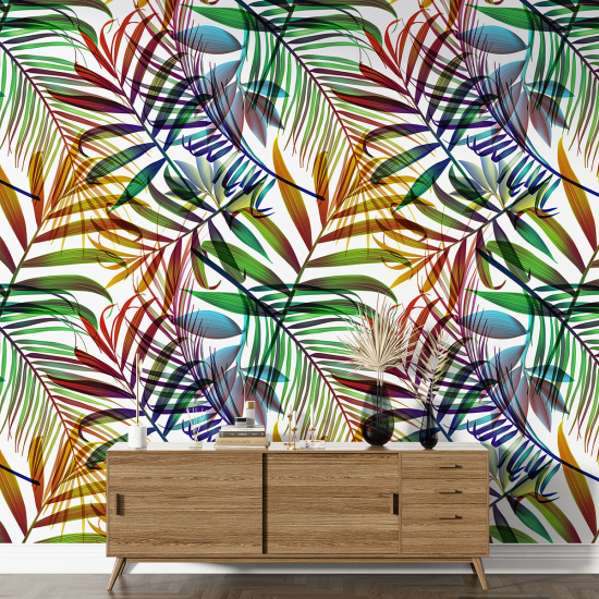 Papel pintado con motivos XL - Motivo botánico