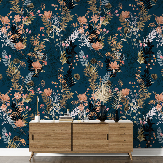 Papel pintado con motivos XL - Motivo floral