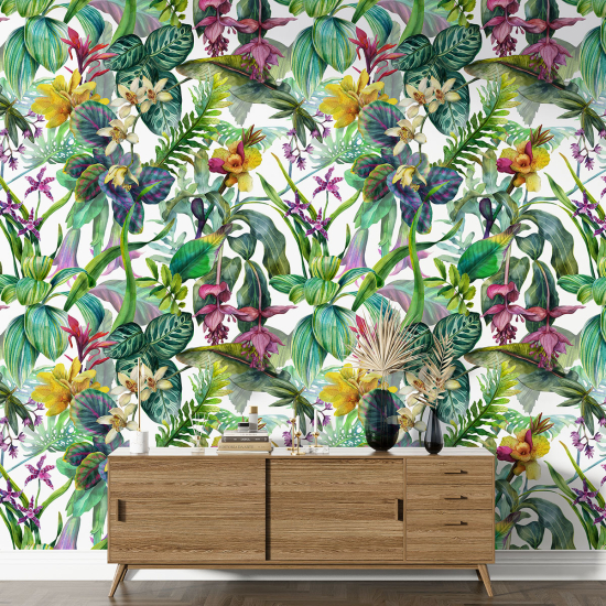 Papel pintado con motivos XL - Motivo tropical
