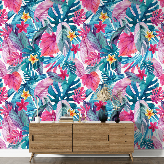 Papel pintado con motivos XL - Motivo tropical