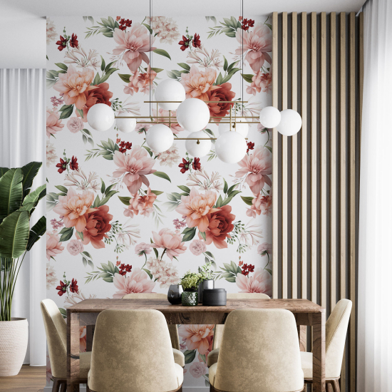 Papel pintado - Motivo floral