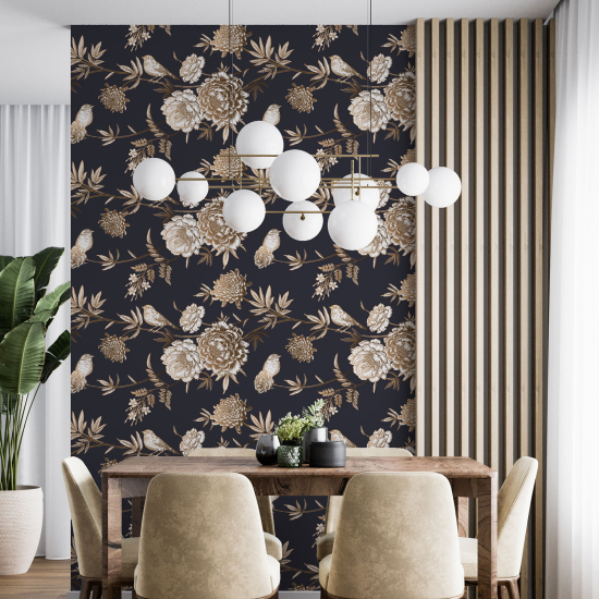 Papel pintado - Motivo floral