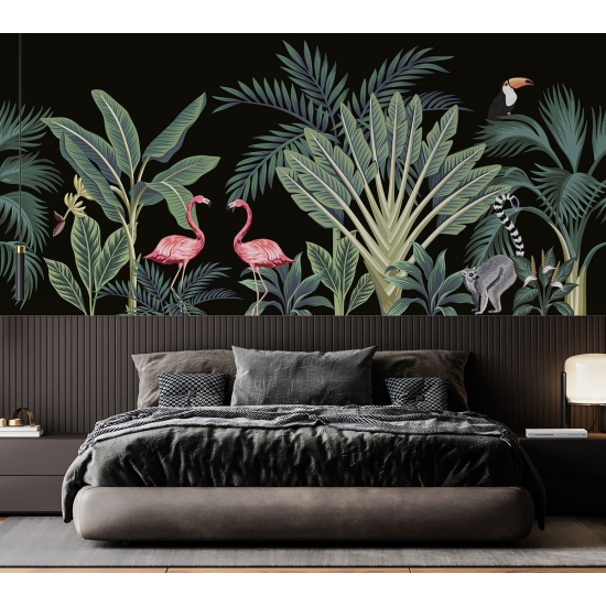 Papel pintado panorámico - Animales de la Selva