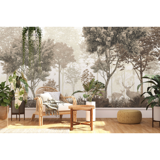 Papel pintado panorámico - Bosque
