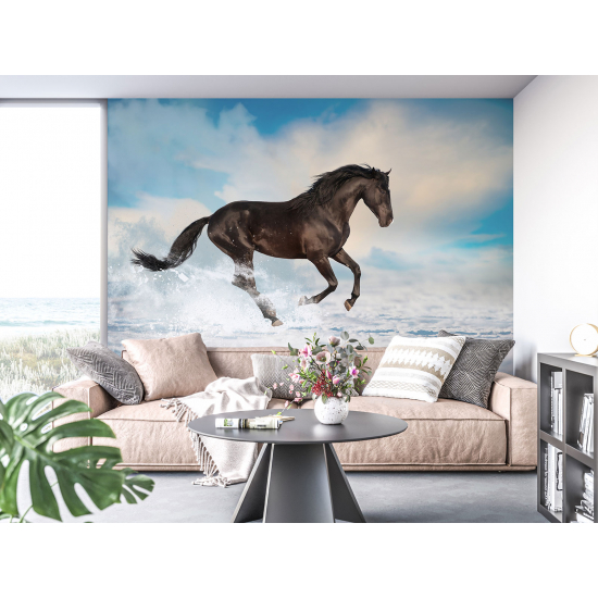 Papel pintado panorámico - Caballo