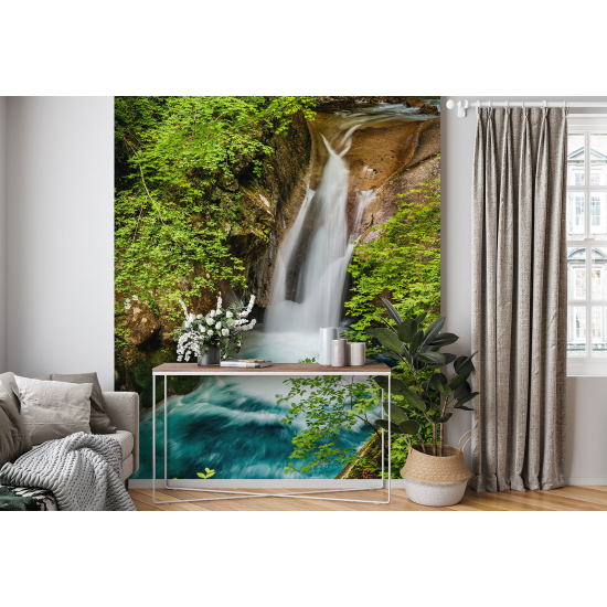Papel pintado panorámico - Cascadas