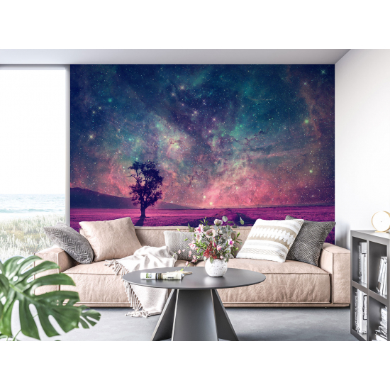 Papel pintado panorámico - Cielo estrellado