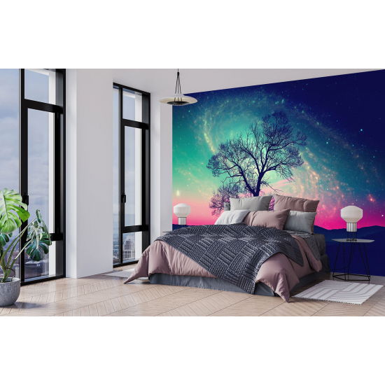 Papel pintado panorámico - Cielo estrellado