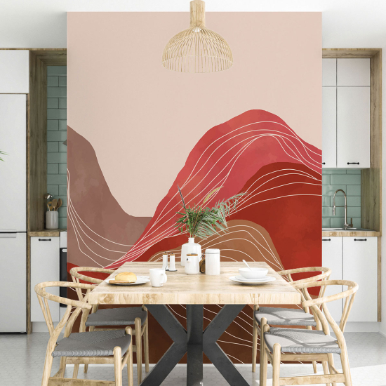 Papel pintado panorámico - Desierto Boho