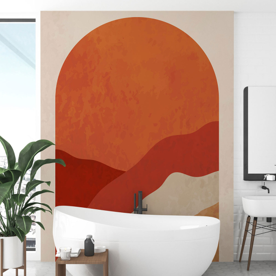 Papel pintado panorámico - Desierto Boho
