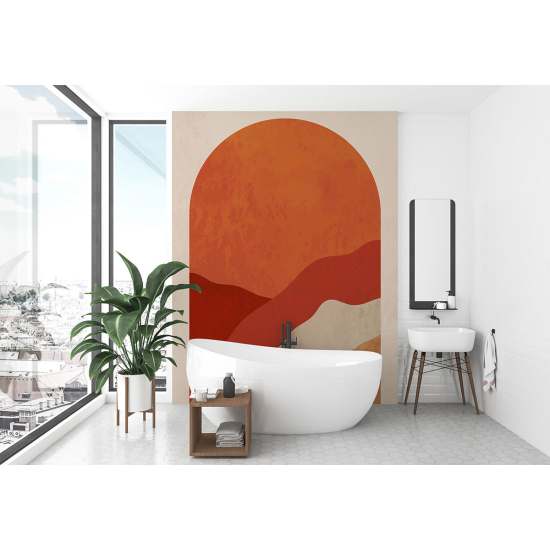 Papel pintado panorámico - Desierto Boho