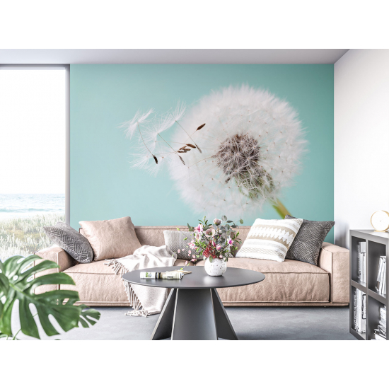 Papel pintado panorámico - Diente de león Efecto 3D