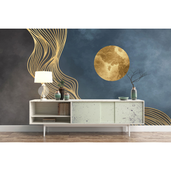 Papel pintado panorámico - Diseño de Luna Llena
