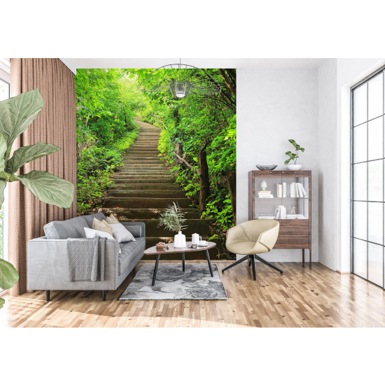 Papel pintado panorámico - Escaleras