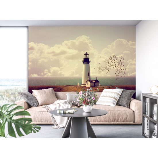 Papel pintado panorámico - Faro marino