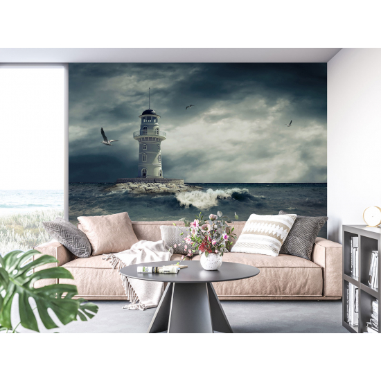 Papel pintado panorámico - Faro marino