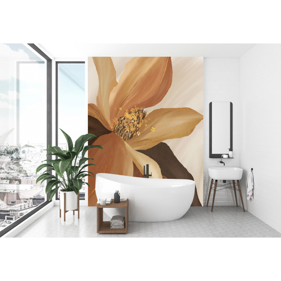 Papel pintado panorámico - Flor