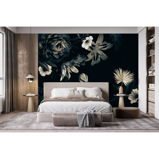 Papel pintado panorámico - Flores