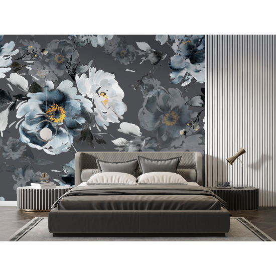 Papel pintado panorámico - Flores