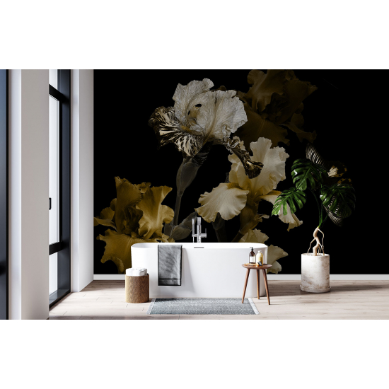 Papel pintado panorámico - Flores