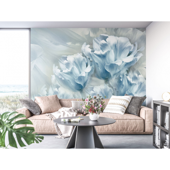 Papel pintado panorámico - Flores
