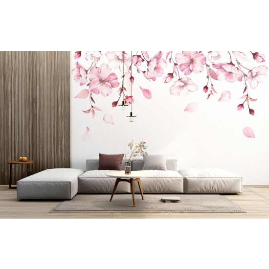 Papel pintado panorámico - Flores