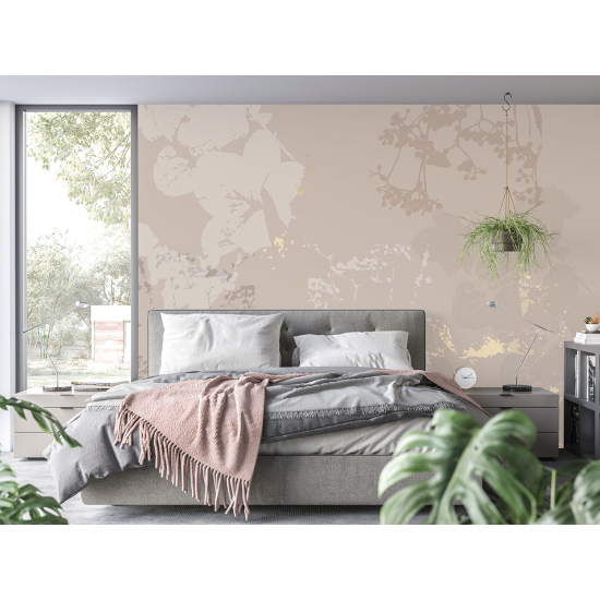 Papel pintado panorámico - Flores Diseño