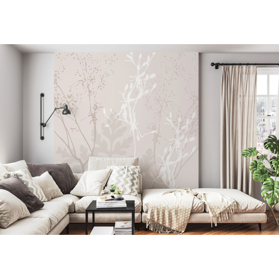 Papel pintado panorámico - Flores Diseño