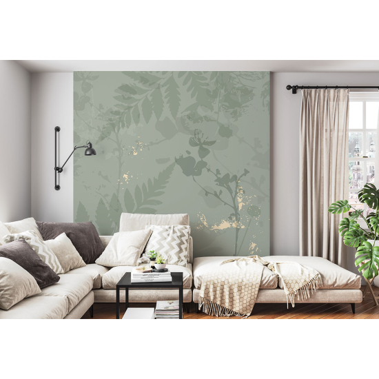 Papel pintado panorámico - Flores Diseño