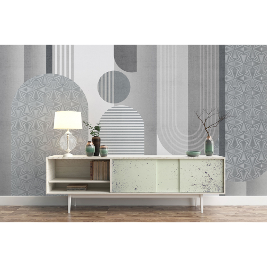 Papel pintado panorámico - Geométrico