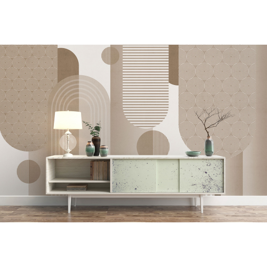 Papel pintado panorámico - Geométrico