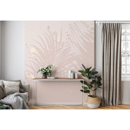 Papel pintado panorámico - Hojas de Diseño de Palma