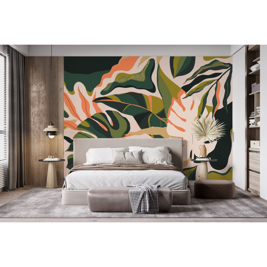 Papel pintado panorámico - Hojas Diseño