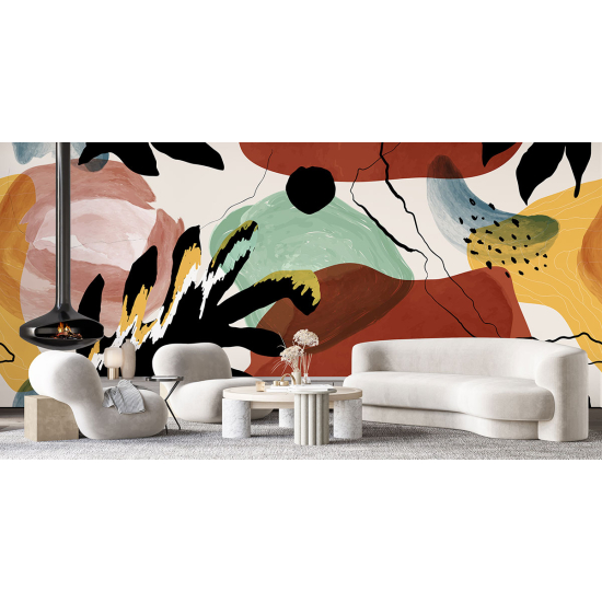 Papel pintado panorámico - Hojas Diseño