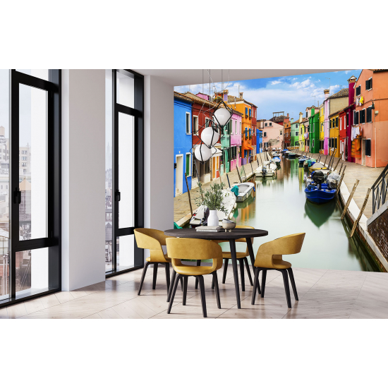 Papel pintado panorámico - Isla de Burano