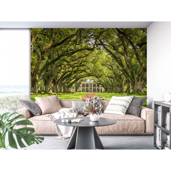 Papel pintado panorámico - Jardín Luisiana