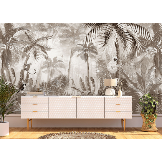 Papel pintado panorámico - Jungla