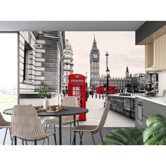 Papel pintado panorámico - Londres