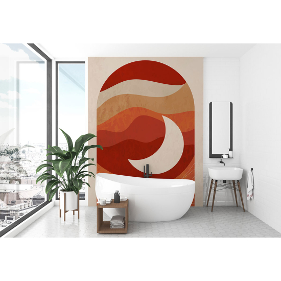 Papel pintado panorámico - Luna Boho