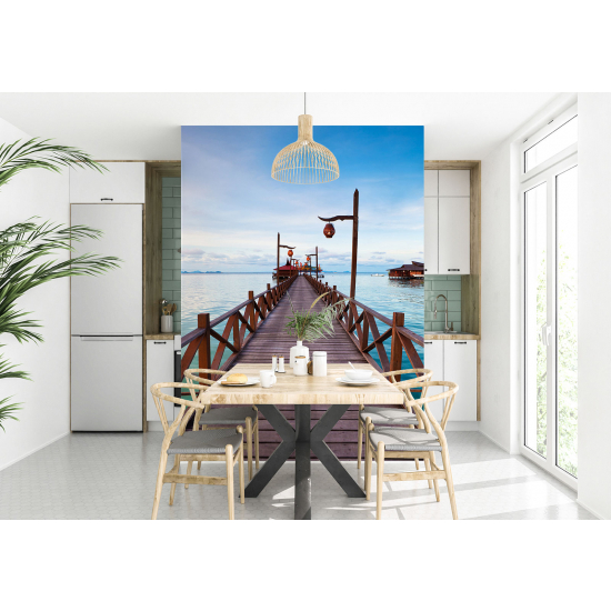 Papel pintado panorámico - Maldivas