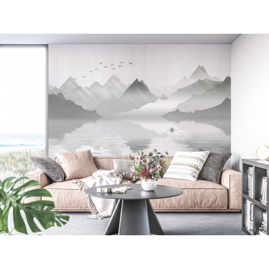Papel pintado panorámico - Montañas Diseño