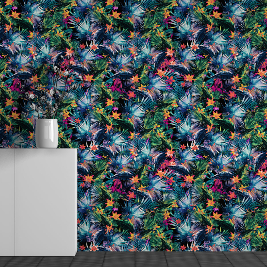 Papel pintado panorámico - Motivo Flores