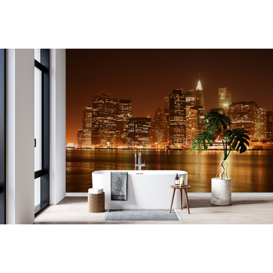 Papel pintado panorámico - Nueva York Manhattan