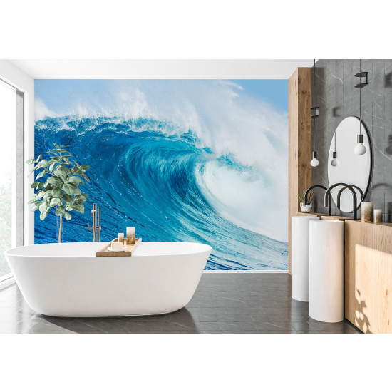 Papel pintado panorámico - Olas