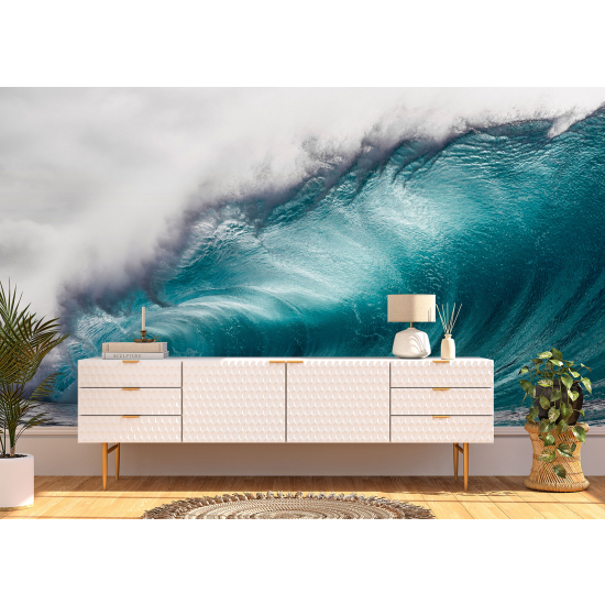 Papel pintado panorámico - Olas