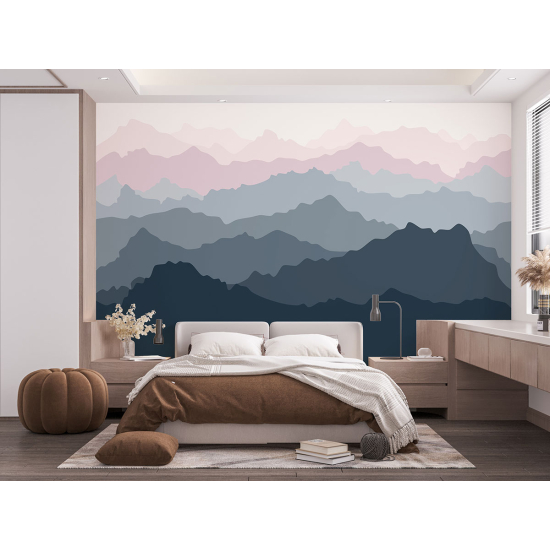 Papel pintado panorámico - Paisaje Abstracto
